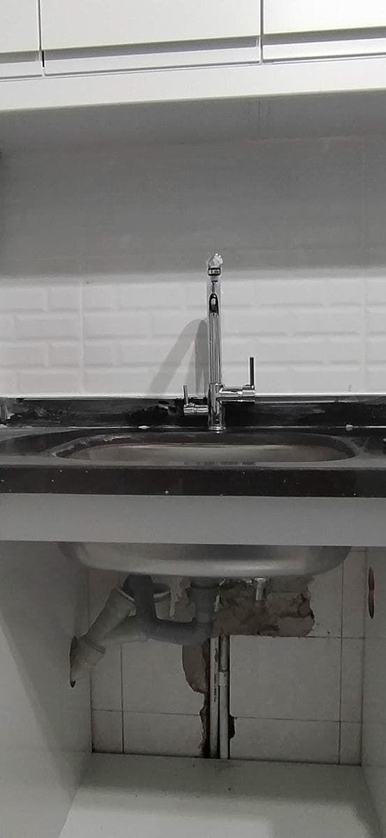 Lavabo gideri açma